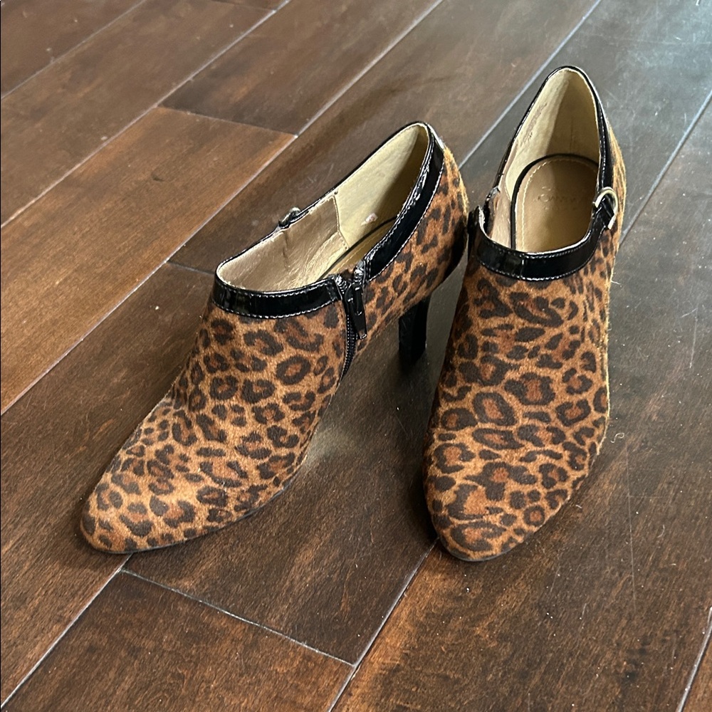 Leopard Booties